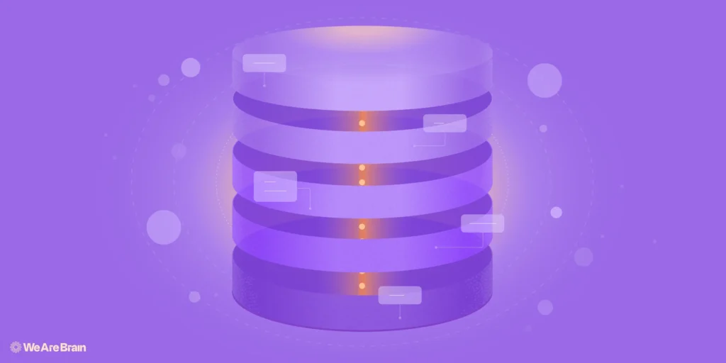 Illustration of AI layers