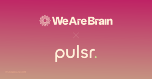 logos of WeAreBrain and Pulsr