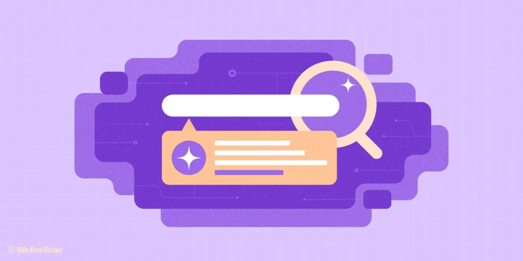 Illustration of search bar