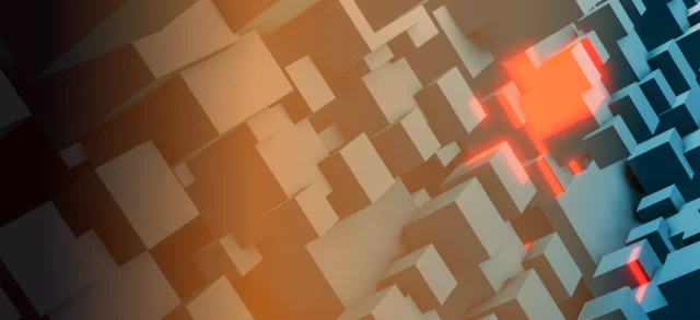 Abstract tech illustration