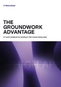 The Groundwork Advantage AI playbook cover